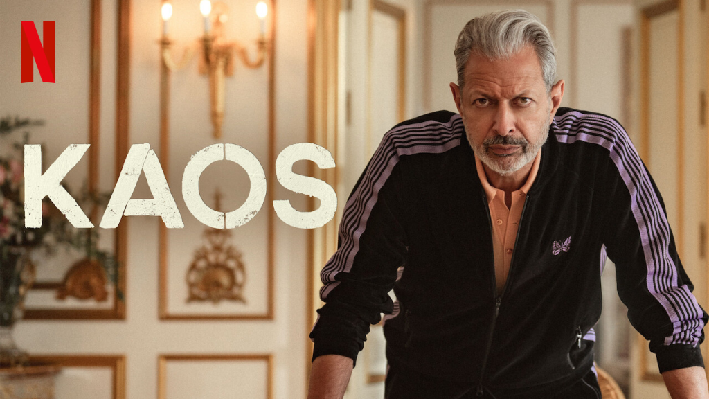 İşte Netflix'in Yeni Fantezi Dizisi "Kaos"ta Jeff Goldblum'un Zeus Olarak İlk Görüntüsü