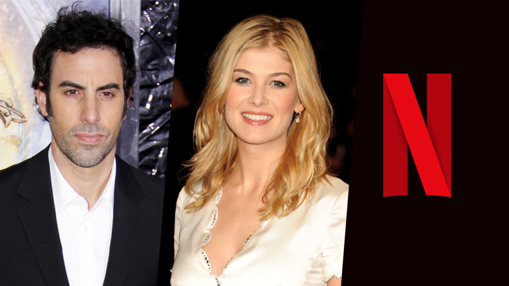 'Ladies First', Rosamund Pike ve Sacha Baron Cohen'i Yeni Netflix Komedisinde Bir Araya Getiriyor